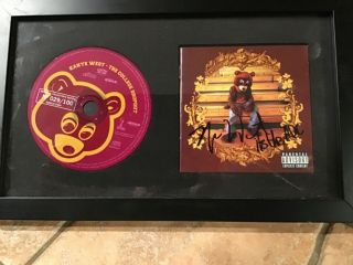 Kanye West Signed Autographed College Dropout 29 Of 100 Universal March 2004