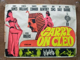 Vintage Film Poster - Carry On Cleo (1964)