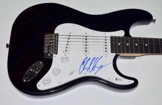 Chad Kroeger Signed Autographed Electric Guitar Nickelback Beckett Bas