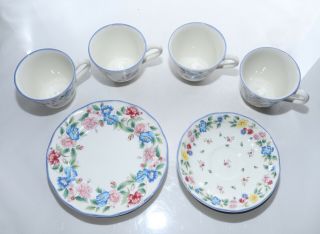 Tea Set By Laura Ashley Hazelbury 12 piece Made In England 3