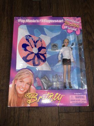 Britney Spears Doll Play Along Cd Lucky Vintage Limited Edition Toy