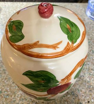 Franciscan Apple Cookie Jar Circa 1947 - 49 Canister 2