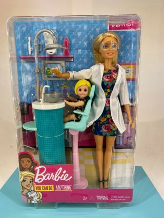 Mattel - Barbie - You Can Be Anything.  Dentist - Nrfb