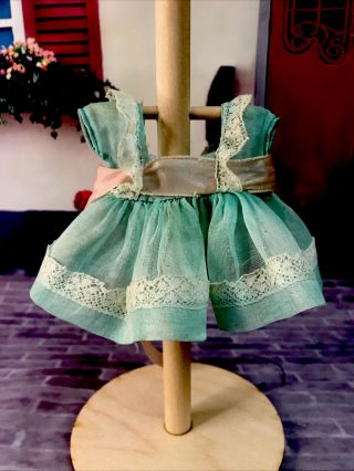 Vintage Vogue Tagged Ginny Doll Dress Organdy
