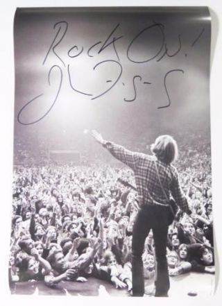 John Fogerty Creedence Clearwater Revival Signed Autograph 18x27 Poster Photo