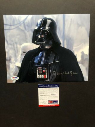 James Earl Jones Autographed Signed 8x10 Photo Psa/dna Darth Vader Star Wars