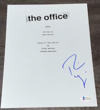 Rainn Wilson Signed Autograph - " The Office " Full Pilot Ep Script Beckett