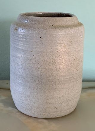 Vintage 1957 Ken Mcdonald Tenessee Mid Century Studio Art Pottery Vase