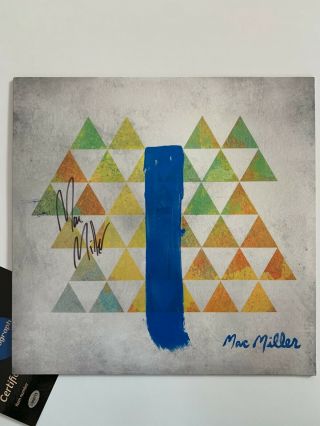 Mac Miller Signed Blue Slide Park Vinyl Lp Album With - Autograph
