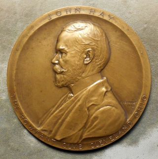 Victor D Brenner: The Rowfant Club Of Cleveland,  John Hay Medal 1912 Smedley - 94