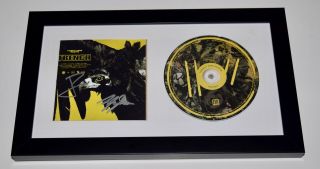 Twenty One Pilots Signed Autographed Trench Framed Cd Booklet Display