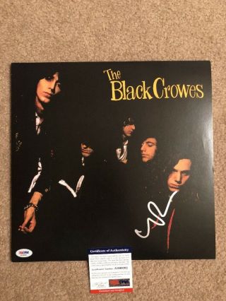 Chris Robinson Signed The Black Crowes Shake Your Money Maker Vinyl Psa Dna
