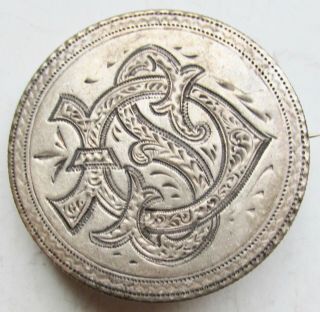 Love Token Pin Initials Ps On 1879 Morgan Dollar