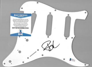 Billie Joe Armstrong Signed Autographed Green Day Guitar Pickguard Beckett