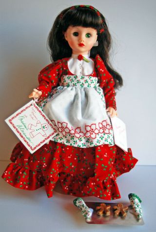 Madame Alexander Doll Vintage 14 " Christmas Cookie 1992 Only Retired Orig Box