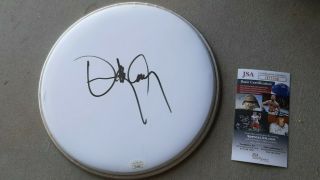 Tool Drummer Danny Carey Signed 10 " Drumhead W Jsa Cert Band Drum Tour Album