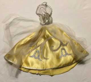 Vintage Barbie Mattel Cinderella Rich Dress Ball Gown - 1960 