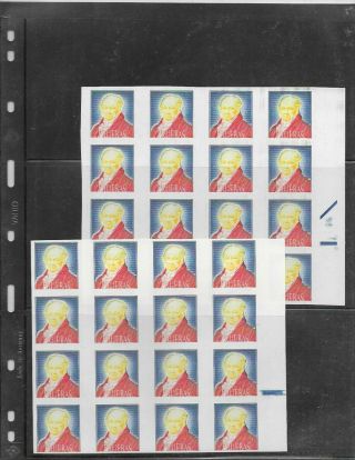 Dummy Testing Stamps Spain Pruebas Color Trial Spanish Imperforate Test Print