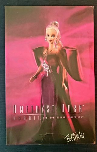 Amethyst Aura Barbie Doll Bob Mackie Designer Jewel Essence 1996 Limited