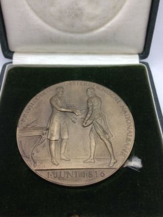 Austria Medal - National Bank Centennial 1816 - 1916 Boxed