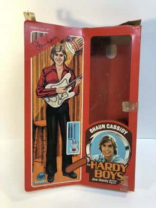 1978 Vintage Kenner Hardy Boys Shaun Cassidy Box Only