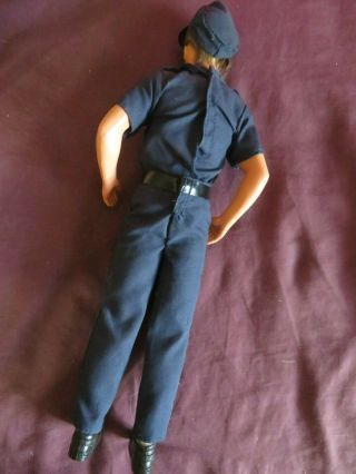 1994 Vintage Ken Cool Looks Fashions Cop Police Officer Uniform On Doll W/Hair 3