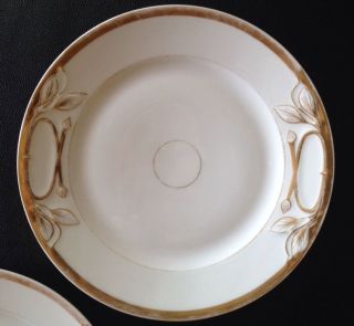 Antique Set Of 2 Haviland Limoges Porcelain Plates.  1876c.