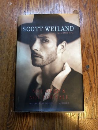 Not Dead and Not by Scott Weiland (Hardcover book) Signed Autographed 5