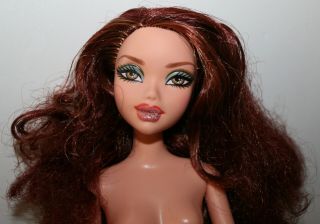 My Scene Barbie Doll Bling,  Bling Chelsea With Auburn Hair,  Light Brown Eyes