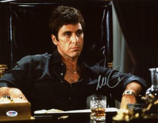 Al Pacino Scarface Signed Authentic 11x14 Photo Autographed Psa/dna Itp 6a31068