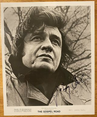 Johnny Cash Signed Autographed 8x10 Photo Todd Mueller Loa