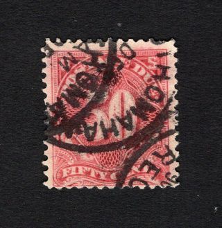 Usa 1895 Stamp Scott J37 Perf 12 Cv=800$