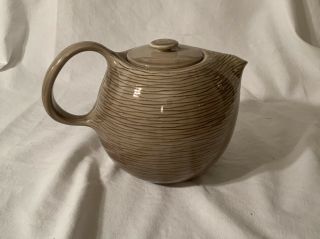 Steubenville Raymor Contempora Large 6” X 9” Faun Brown Teapot Ben Seibel