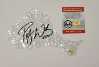 Pink Floyd Roger Waters Hand Signed Pick Guard W/
