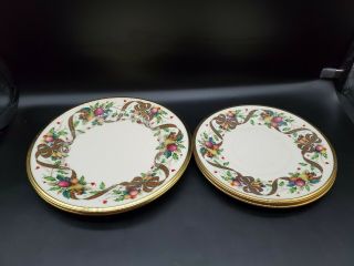 Lenox Holiday Tartan Luncheon & Salad Plates Set Of 4 For Annie51574 Only