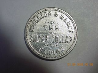 Montana Token - Phillips & Rance / The / Silver Dollar / Saloon // Great Falls