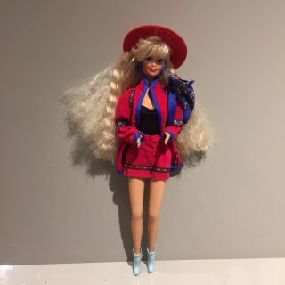 Mattel Vintage Barbie Doll 90s United Colours Of Benetton 9404
