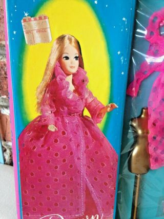 Vintage Dawn Doll Outfit - Never Removed From Package - Pink Party Eleganza