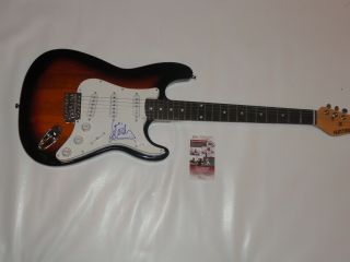 Norah Jones Signed Sunburst Electric Guitar Autographed Jsa 1