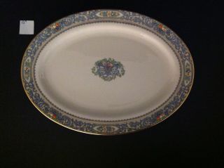 - - Elegant Lenox China,  Autumn Vintage 13 " Oval Platter Euc