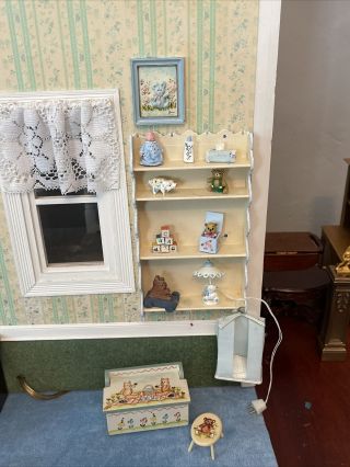 Vintage Doll House Miniature Lil Boys Room Accessories