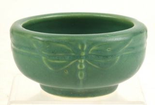 Peters And Reed Matt Green Dragonfly Bowl