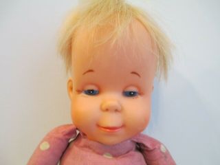Darling Vintage,  Vinyl & Cloth Drowsy Baby Doll By Mattel,  1964