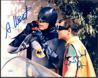 Batman & Robin Adam West & Burt Ward Signed 8 X 10 Autograph Photo Auto Jsa 1