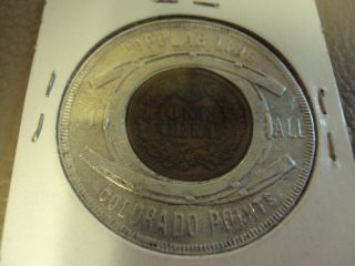 What A Find Rare 1901 Colorado And Southern Railway Encased