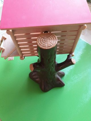 Sylvanian Families Vintage Tomy 1989 Tree House With Swing GC 2