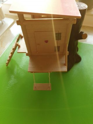 Sylvanian Families Vintage Tomy 1989 Tree House With Swing GC 3