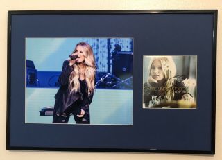 Carrie Underwood Signed Autographed Framed Play On Cd Cover Psa/dna 12x18
