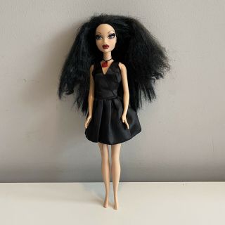 Barbie My Scene Nolee Doll Raven With Rooted Eyelashes Rare Girl Doll In Dress