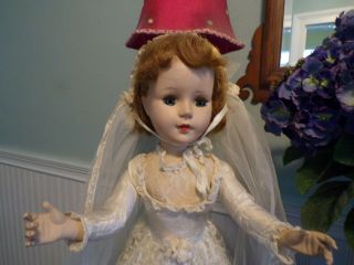 Vintage 21 " Sweet Sue American Character Bride Doll